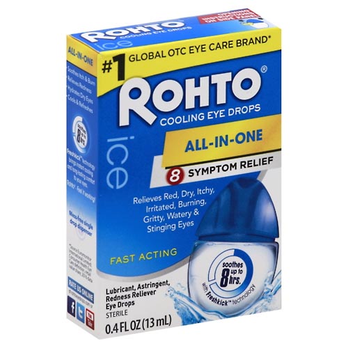 Image for Rhoto Eye Drops, Cooling, Lubricant, Redness Reliever,0.4oz from QRC HEALTHMART PHARMACY