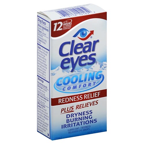Image for Clear Eyes Eye Drops, Lubricant/Redness Reliever, Cooling Comfort,0.5oz from QRC HEALTHMART PHARMACY